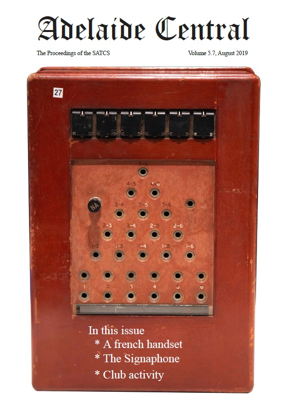 Magneto cordless switchboard - 6 lines
